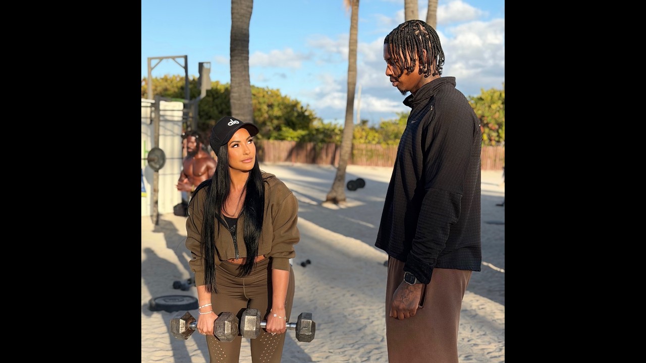 When Delicia gets trained by King!