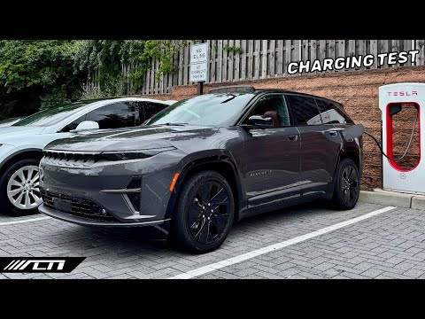 2025 Jeep Wagoneer S Charging Test /// Fast But Not Perfect