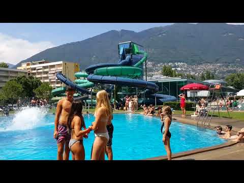 Lido Locarno  Switzerland  / Ticino