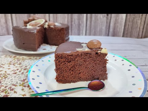 Moist chocolate cake with frosting 🤎 Amazing recipe that never fails/It's awesome. With Mambo!