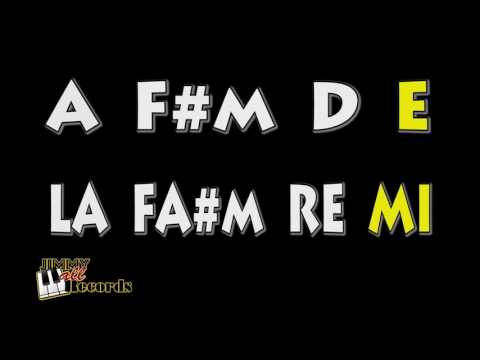 Ritmo Salsa  A F# D E Pista para el BAJO #2