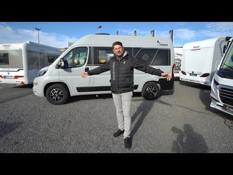 RV ONLY 5.40m! REAL BATHROOM+SHOWER! Knaus Boxstar 540 Road 60 years Knaus. Almost 2m giant bed!