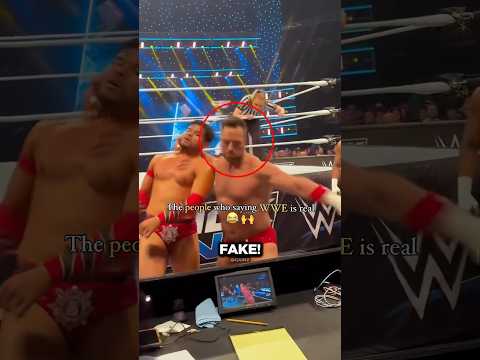 WWE Is FAKE!1!!1!1!🤯(@the.smooth.life)