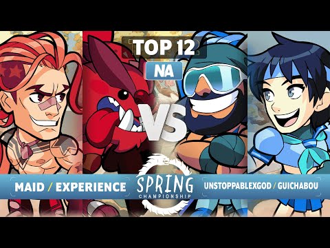 Maid & Experience vs Unstopablexgod & Guichabou - Top 12 - Spring Championship 2023 - NA 2v2