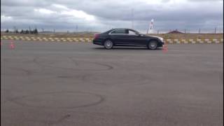Mercedes s500 4MATIC L Vision İle Basit Eğitim Parkurları