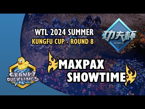 MaxPax vs ShoWTimE - PvP | WTL 2024 Summer: KungFu Cup Round 8 | Open StarCraft 2 Tournament
