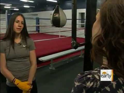Olympic hopefull boxer Christina Cruz on CBS