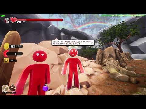 Let's Play Supraland (Blind) Part 7: Color Changing and Keycards