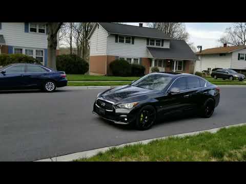 Infiniti Q50 Sport on 20\" Asanti ABL-13's