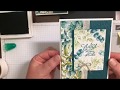 Super Easy Stampin Up Forever Fern card