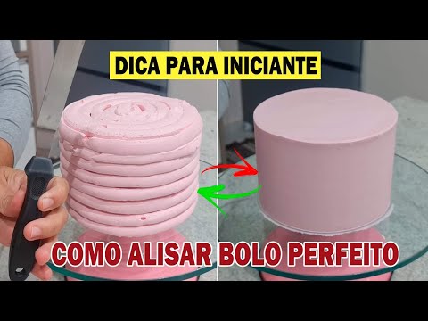 HOW TO SMOOTH WHIPPED CAKE (CHANTININHO) TIP FOR BEGINNERS / WORKING WITH TEXTURE SPATULA