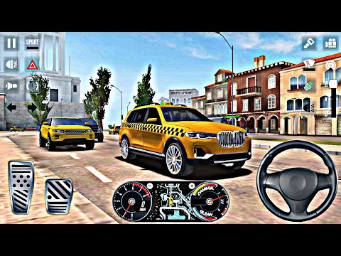 Taxi Simulator 2020 |  BMW SUV Taxi Driving Gameplay #2