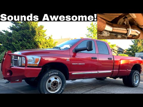 New Spelab Exhaust Cutout On The 5.9 Cummins
