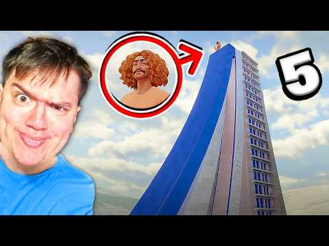 SKATEBOARD on the Gigantic MEGA RAMP