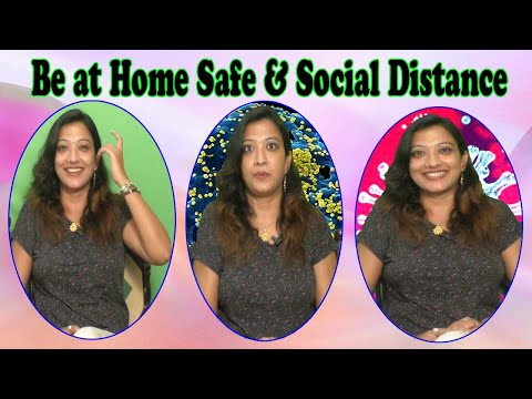 COVID-19 Be at Home Safe & Social Distance by Gayatri,Vizagvision...