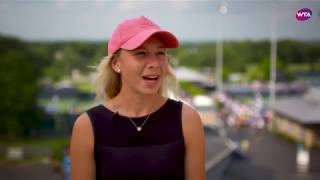 Download lagu Getting to know Amanda Anisimova | 2018 Western & Southern Open mp3
