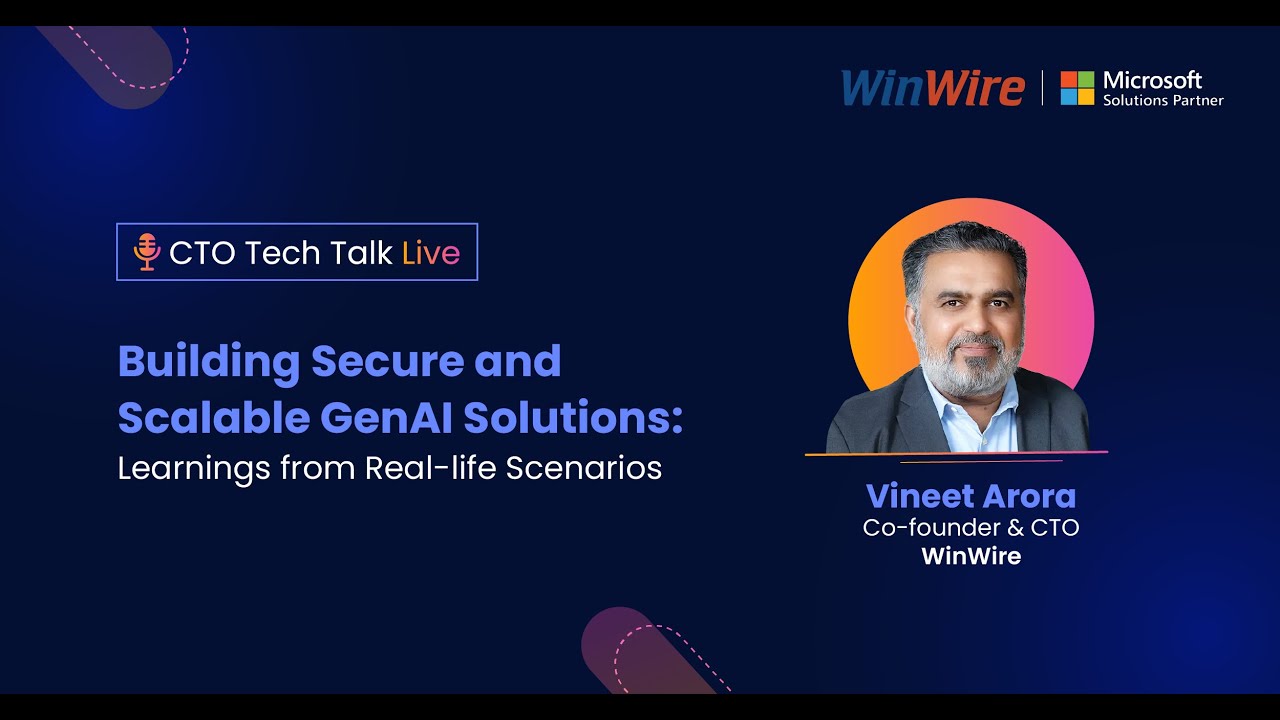 Building Secure and Scalable Generative AI Solutions