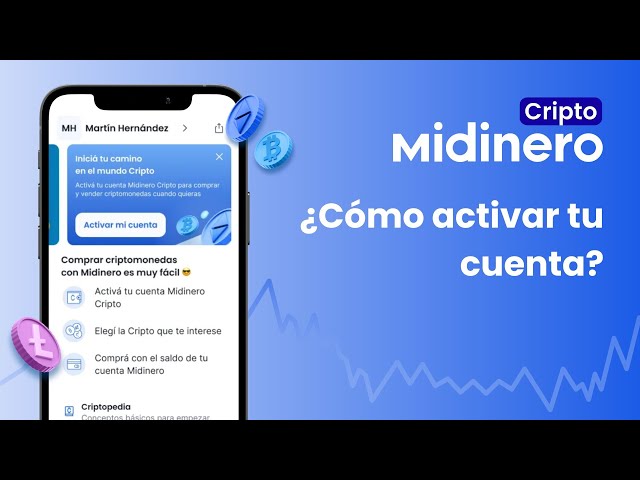 ¿Cómo activar tu cuenta Midinero Cripto? | Midinero Cripto