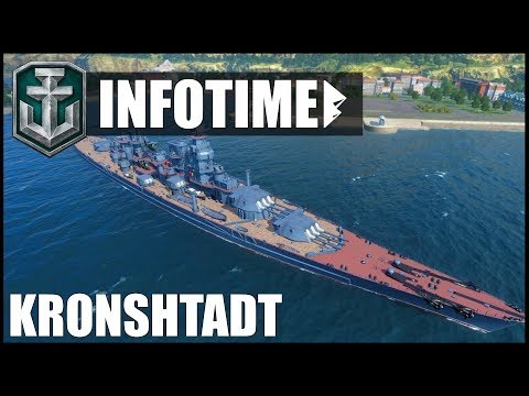 KRONSHTADT, Schlachtkreuzer auf T9! - World of Warships | [Info] [Deutsch] [60fps]