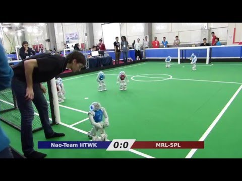 Nao-Team HTWK vs. MRL - Robocup Iran Open 2016