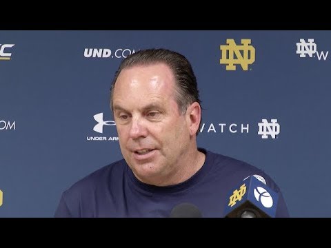 Mike Brey Press Conference - October 2nd