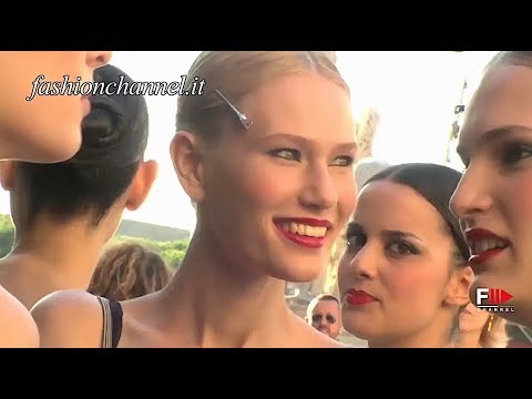 FAUSTO SARLI Fall 2011 Backstage Rome - Fashion Channel