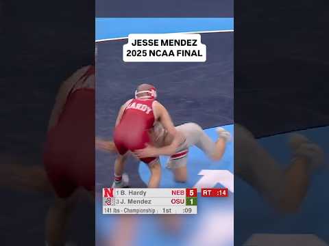 Jesse Mendez already has two NCAA titles and he still has one year left of college 😤