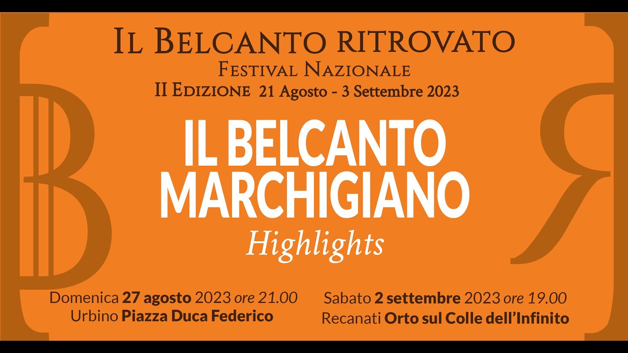 IBR 2023 - Il Belcanto marchigiano, II edizione