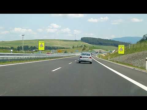 [HD] Chminianska Nová Ves - D1 Svinia - Prešov západ