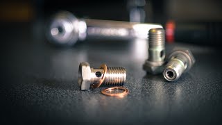 Banjo Bolts and Injector line tidy up