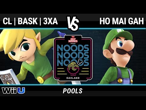 CL | BaSK 3xA vs Ho Mai Gah - Pools - NOODS NOODS NOODS - Oakland Edition (Smash 4)