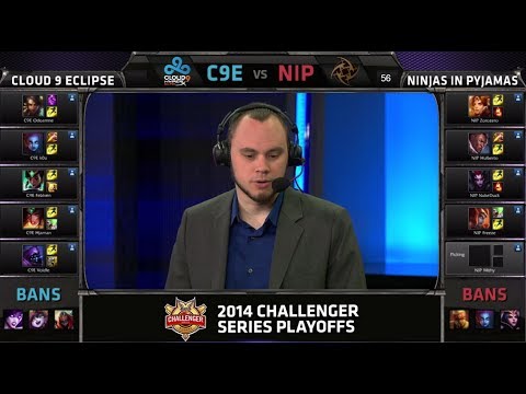 Cloud 9 Eclipse vs Ninjas in Pyjamas | Game 2 Finals of EU Challenger Series | C9E vs NIP G2