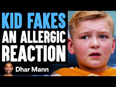 Kid FAKES ALLERGIC REACTION, He Instantly Regrets It | Dhar Mann