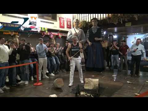 [VIDEO] Apertura de la temporada de sidrería 2026 en Kalean Gora con el tradicional Txotx