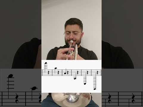 You can play the trumpet this LOW and HIGH notes. Daniel Leal Trumpet