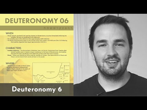 Deuteronomy 6 Summary: 5 Minute Bible Study
