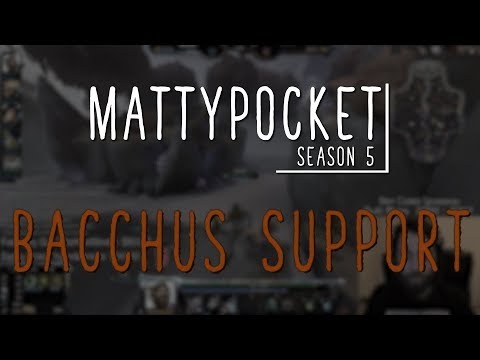 MattyPocket | Bacchus Support | SMITE DIESEL