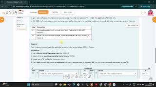 2025| S2| FAC1502 ASSIGNMENT 2| LEDGER ACCOUNTS| EQUIPMENT| VAT INPUT| TRADE PAYABLES CONTROL