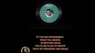 NAT 👑 COLE - That&#39;s All w/lyrics: Jukebox Jaunt