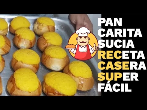 Pan carita sucia ecuatoriano 🇪🇨 | Receta tradicional fácil y deliciosa