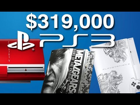 The Rarest, Coolest, and Most Expensive PS3's EVER.