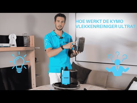 Hoe werkt de KYMO Vlekkenreiniger Ultra?