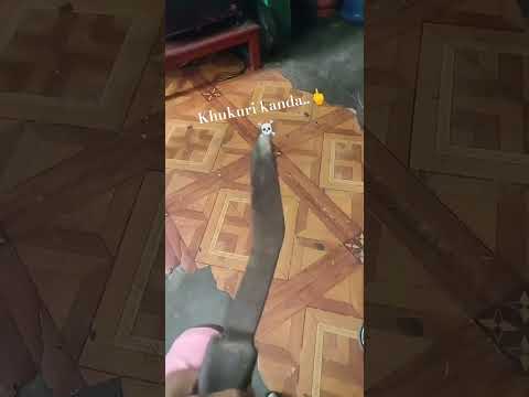 #viralvideo khukuri kanda ☠️☠️