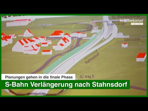 S-Bahn Verlängerung nach Stahnsdorf | Planungen gehen in die finale Phase