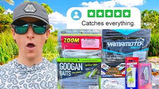I Tried Lures The Internet Says Catch The MOST Fish - Do They Really?