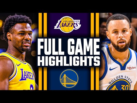 Los Angeles Lakers vs Golden State Warriors - Full Game Highlights | October 5, 2025 NBA Preseason