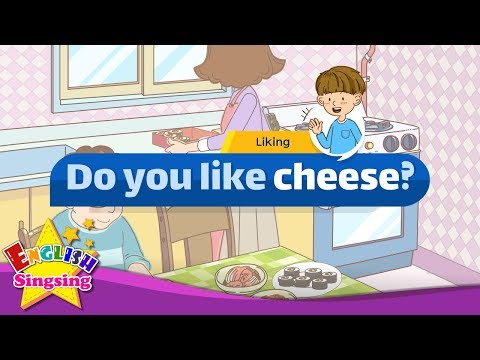 [Liking] Do you like cheese? - Easy Dialogue - Role Play