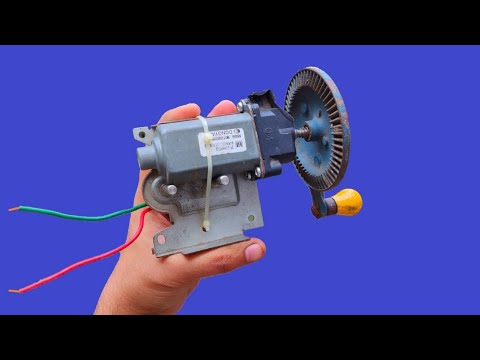 Convert 220v 1000W AC Air Blower to 12v DC Motor Blower Runs on Battery The Professor HINDI