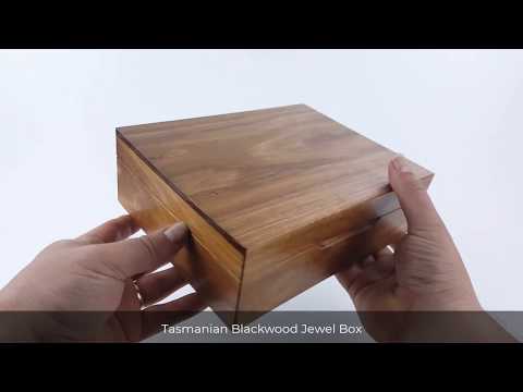 Tasmanian Blackwood Jewel Box | Bruces Boxes | BS109MBW