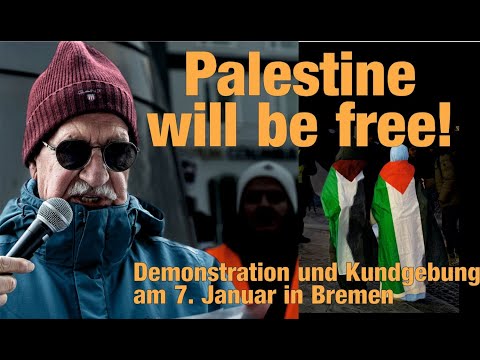 Video Thumbnail: Palestine Will Be Free. Demonstration in Bremen